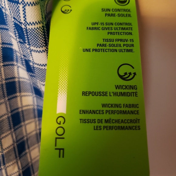 IZOD Golf Collared Polo/Wicking/SunControl - Picture 5 of 8